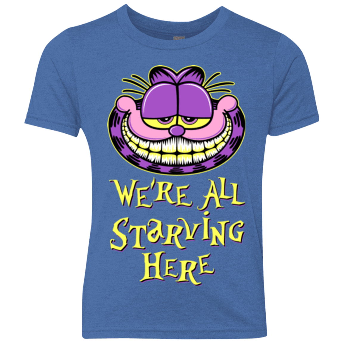 T-Shirts Vintage Royal / YXS We're all starving Youth Triblend T-Shirt