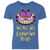 T-Shirts Vintage Royal / YXS We're all starving Youth Triblend T-Shirt