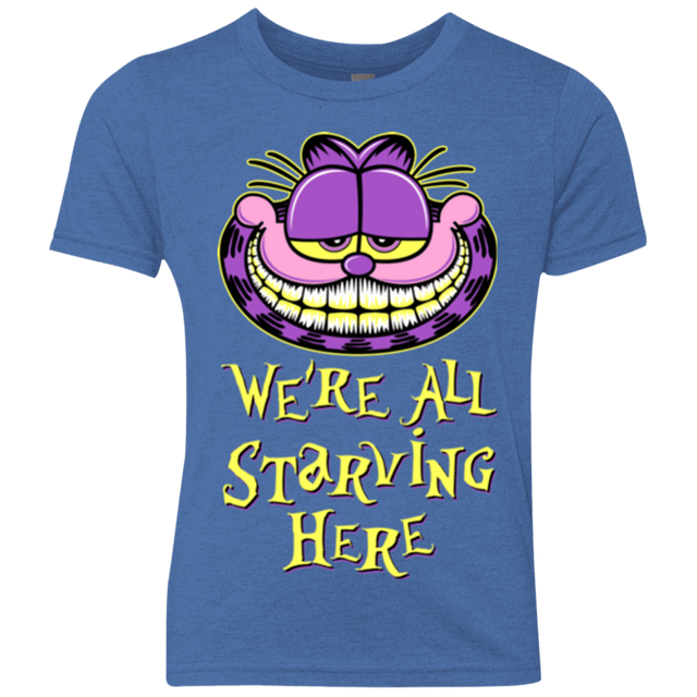 T-Shirts Vintage Royal / YXS We're all starving Youth Triblend T-Shirt