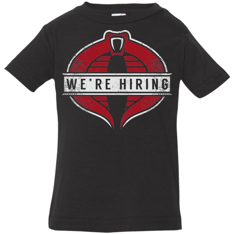 T-Shirts Black / 6 Months We're Hiring Infant Premium T-Shirt