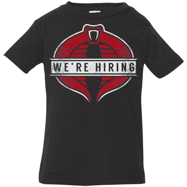 T-Shirts Black / 6 Months We're Hiring Infant Premium T-Shirt