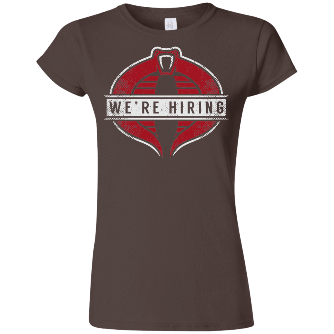 T-Shirts Dark Chocolate / S We're Hiring Junior Slimmer-Fit T-Shirt