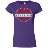 T-Shirts Purple / S We're Hiring Junior Slimmer-Fit T-Shirt