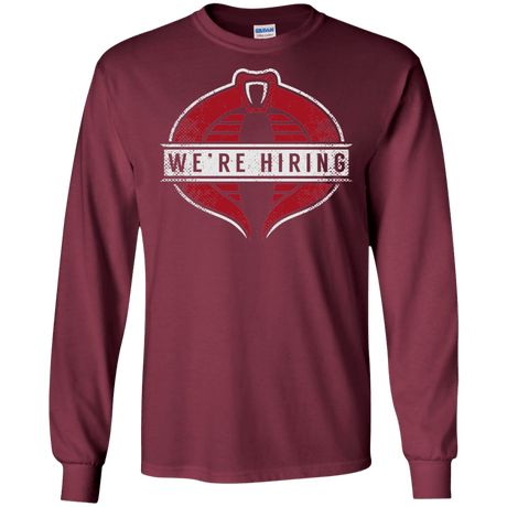 We're Hiring Men's Long Sleeve T-Shirt