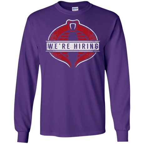 We're Hiring Men's Long Sleeve T-Shirt