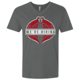 T-Shirts Heavy Metal / X-Small We're Hiring Men's Premium V-Neck