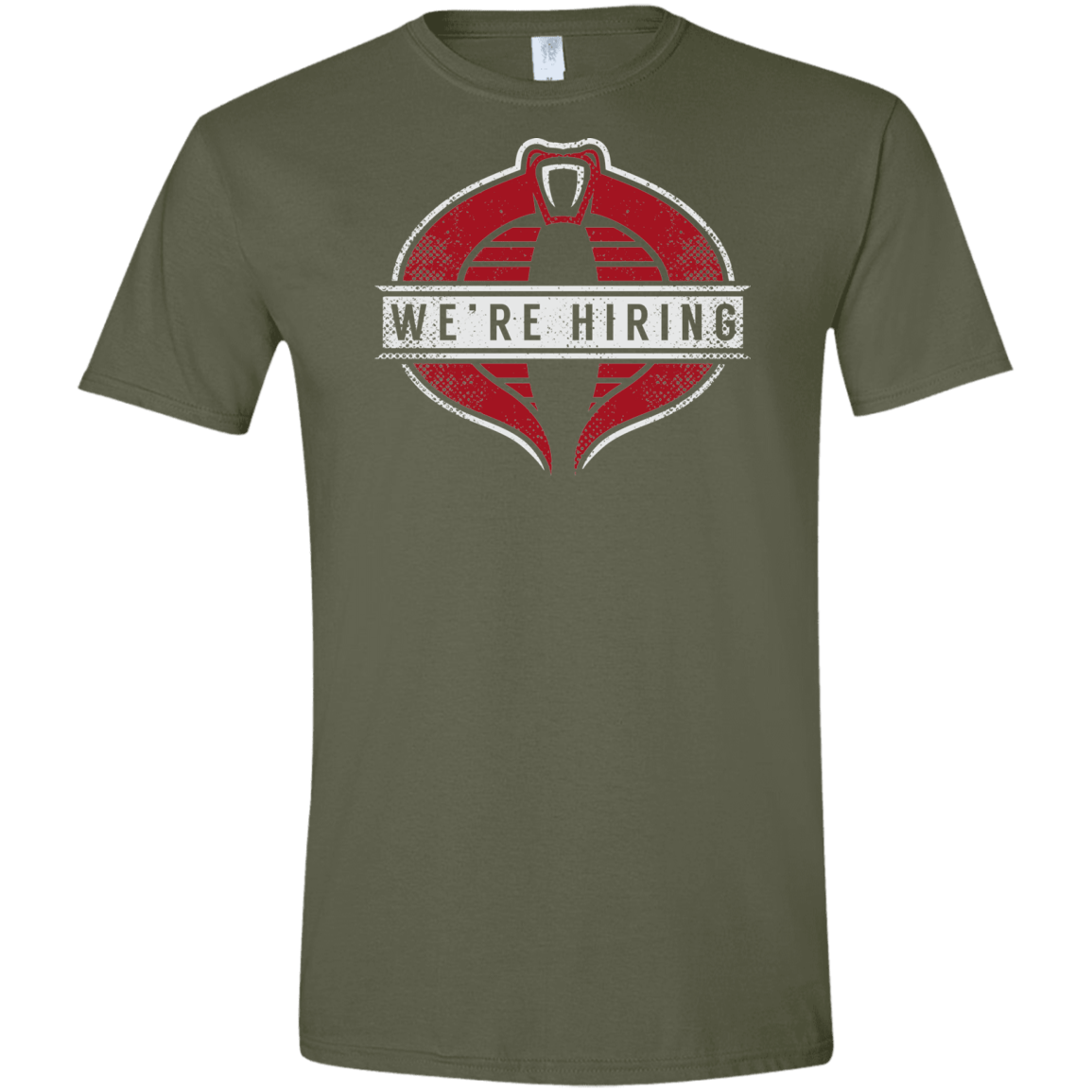 We're Hiring Men's Semi-Fitted Softstyle