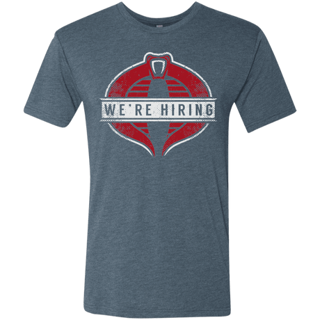T-Shirts Indigo / S We're Hiring Men's Triblend T-Shirt