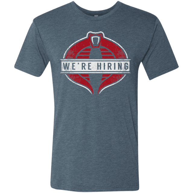 T-Shirts Indigo / S We're Hiring Men's Triblend T-Shirt
