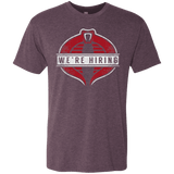T-Shirts Vintage Purple / S We're Hiring Men's Triblend T-Shirt