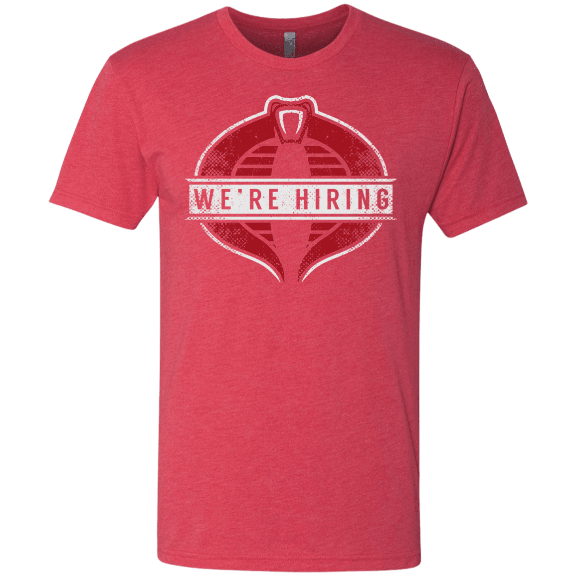 T-Shirts Vintage Red / S We're Hiring Men's Triblend T-Shirt