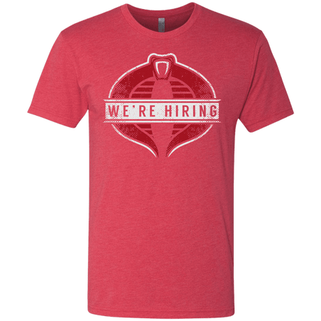 T-Shirts Vintage Red / S We're Hiring Men's Triblend T-Shirt