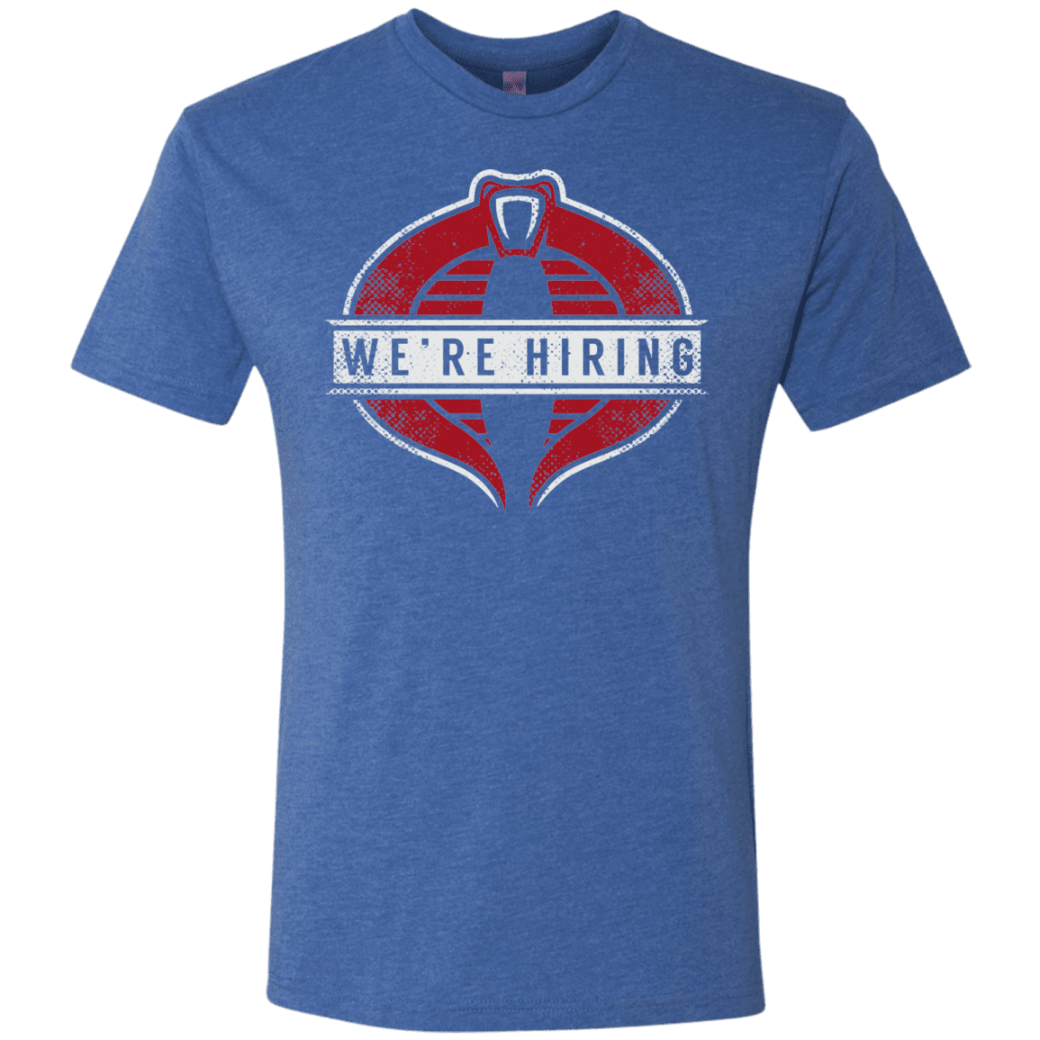 T-Shirts Vintage Royal / S We're Hiring Men's Triblend T-Shirt
