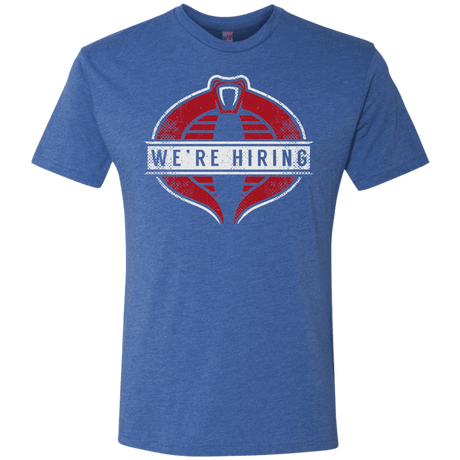 T-Shirts Vintage Royal / S We're Hiring Men's Triblend T-Shirt