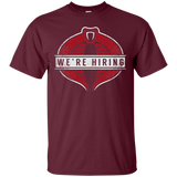 T-Shirts Maroon / S We're Hiring T-Shirt