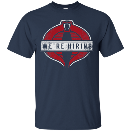 T-Shirts Navy / S We're Hiring T-Shirt