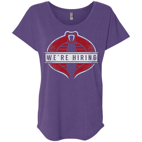 We're Hiring Triblend Dolman Sleeve