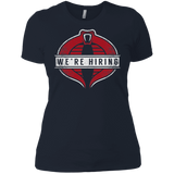 T-Shirts Midnight Navy / X-Small We're Hiring Women's Premium T-Shirt