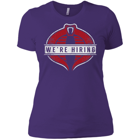 T-Shirts Purple Rush/ / X-Small We're Hiring Women's Premium T-Shirt
