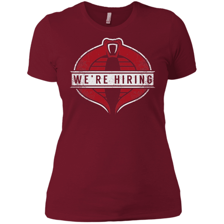 T-Shirts Scarlet / X-Small We're Hiring Women's Premium T-Shirt