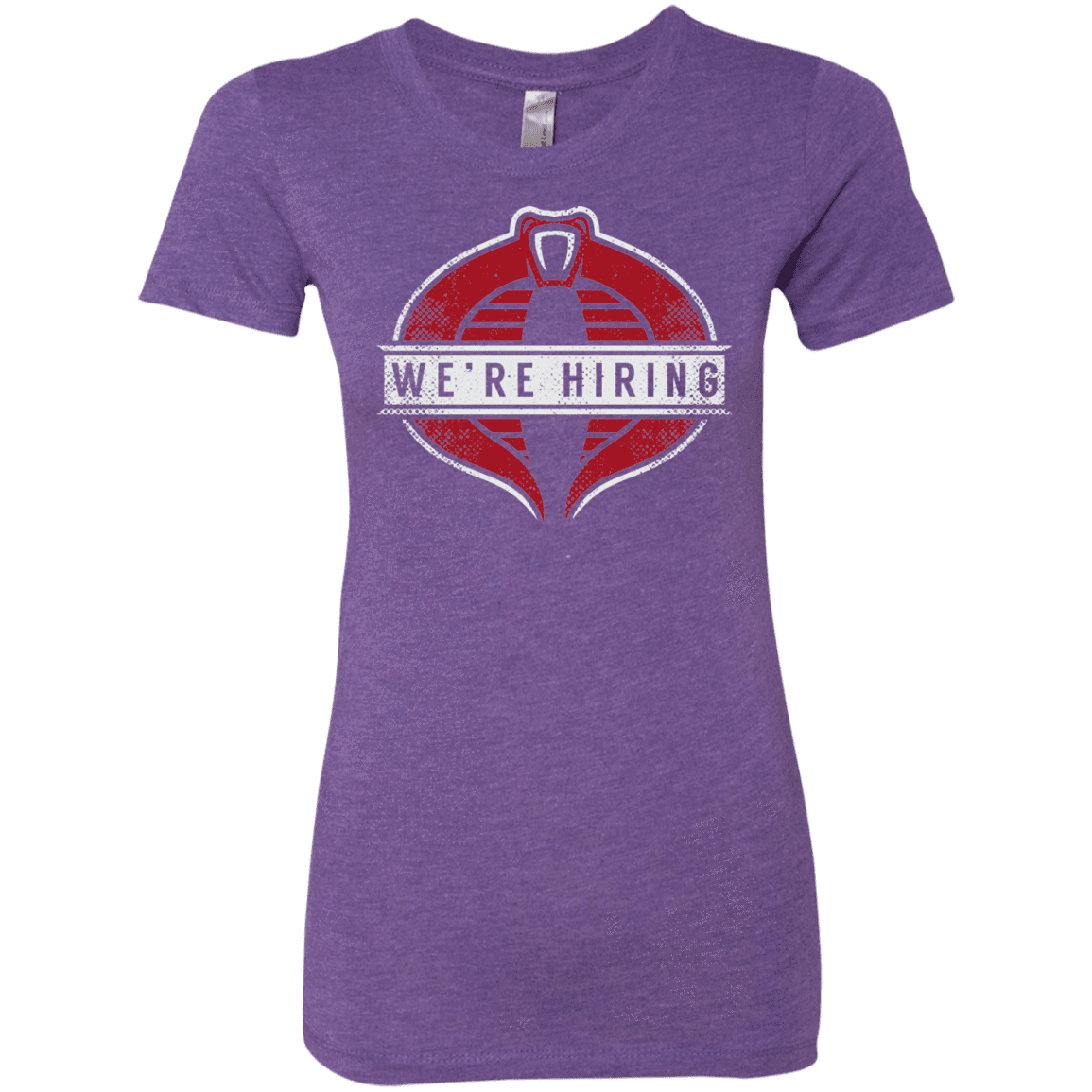 T-Shirts Purple Rush / S We're Hiring Women's Triblend T-Shirt