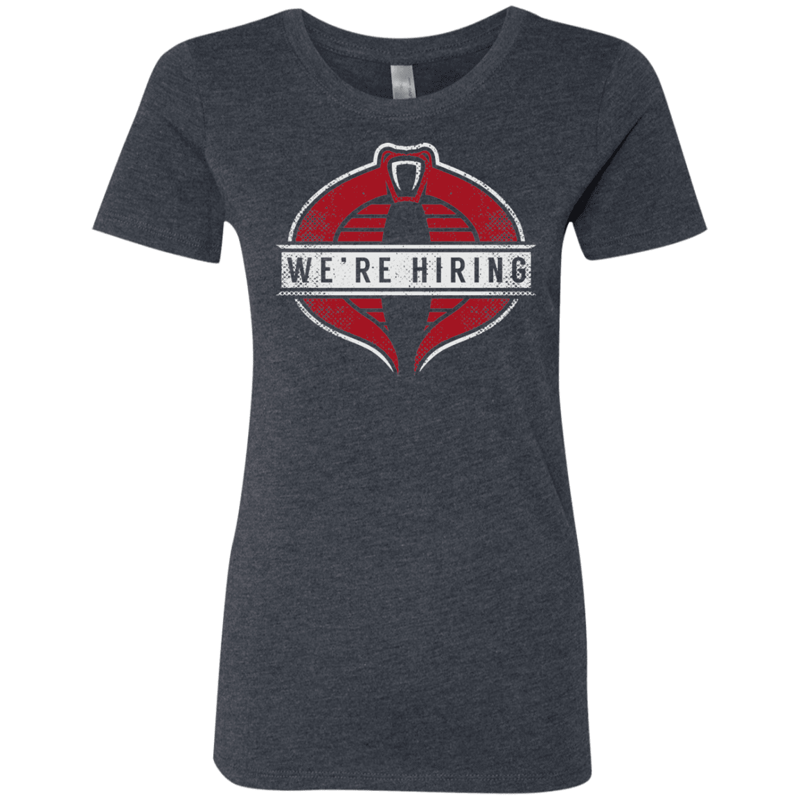 T-Shirts Vintage Navy / S We're Hiring Women's Triblend T-Shirt