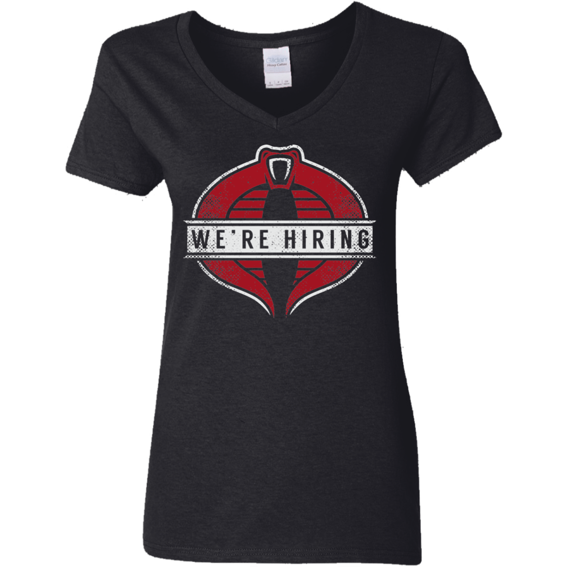 We're Hiring Women's V-Neck T-Shirt