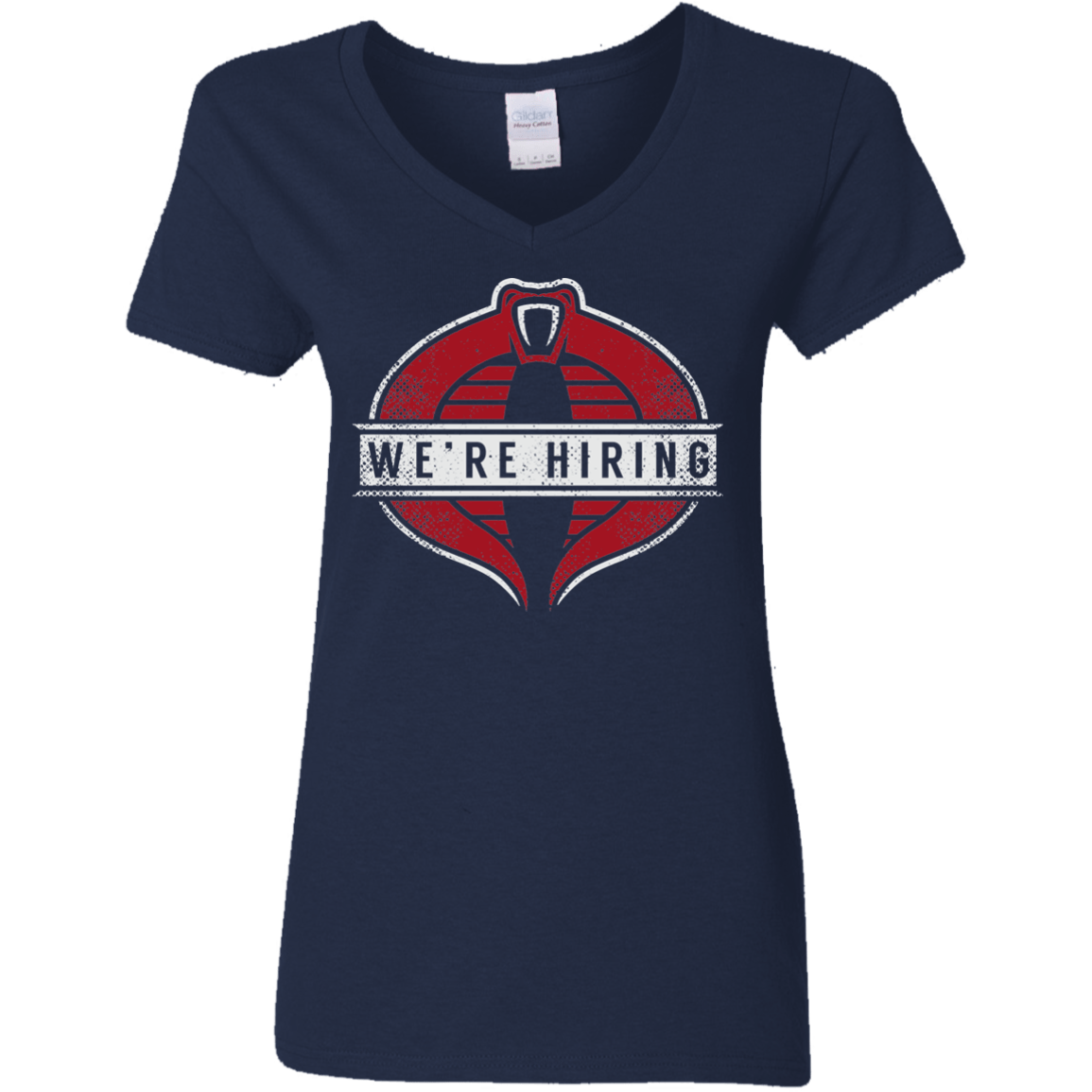 We're Hiring Women's V-Neck T-Shirt