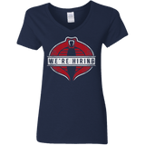 We're Hiring Women's V-Neck T-Shirt