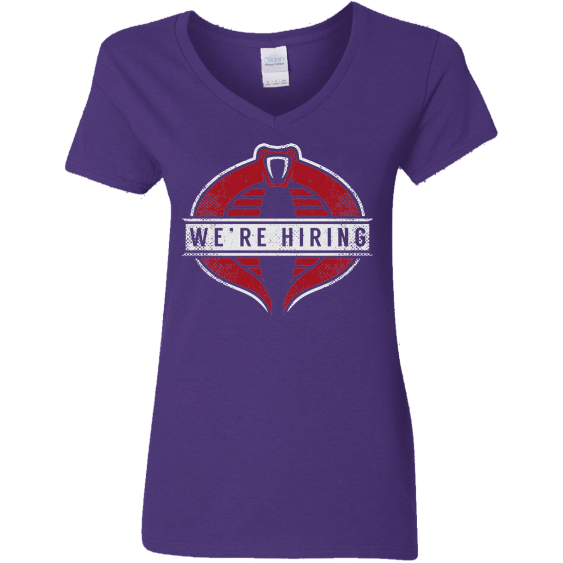 We're Hiring Women's V-Neck T-Shirt