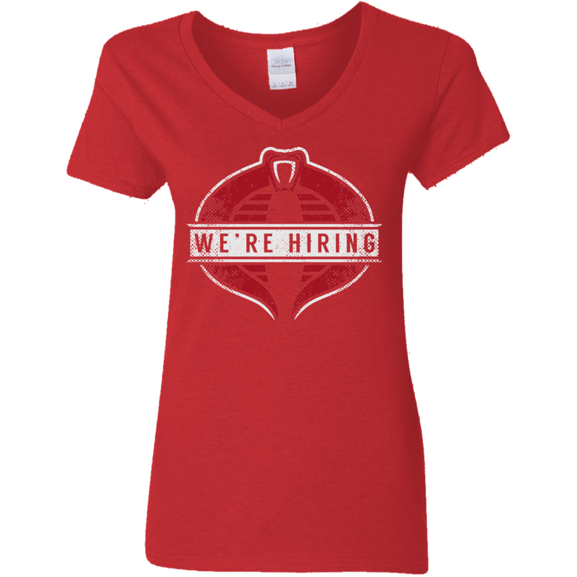 We're Hiring Women's V-Neck T-Shirt