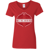 We're Hiring Women's V-Neck T-Shirt