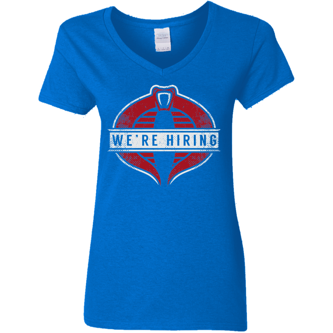 We're Hiring Women's V-Neck T-Shirt