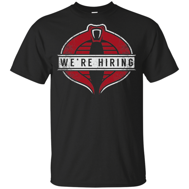 T-Shirts Black / YXS We're Hiring Youth T-Shirt