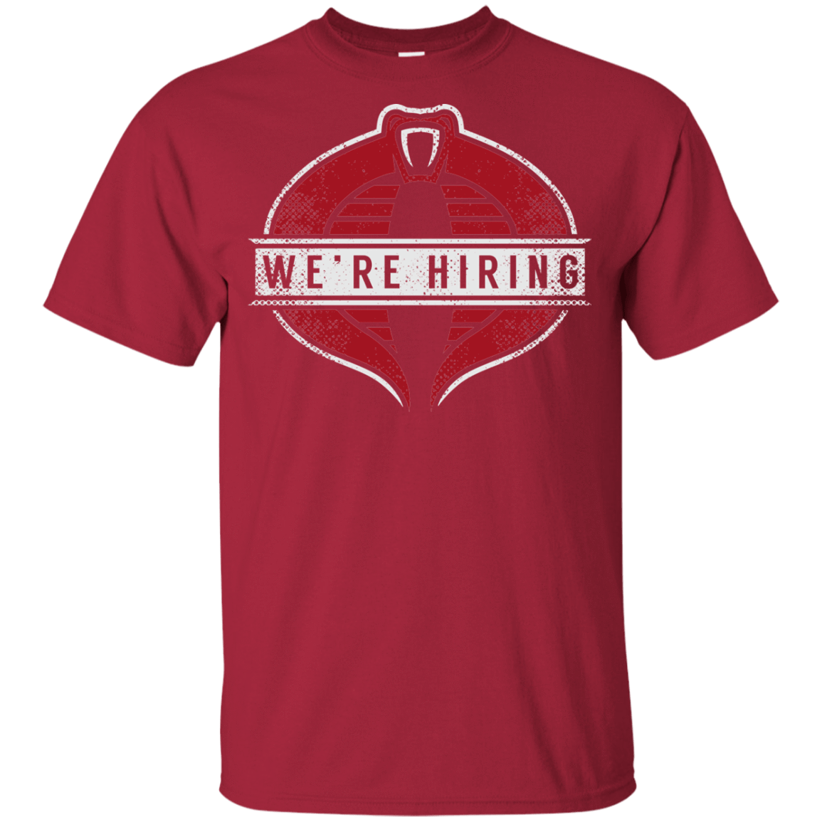 T-Shirts Cardinal / YXS We're Hiring Youth T-Shirt