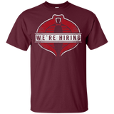 T-Shirts Maroon / YXS We're Hiring Youth T-Shirt