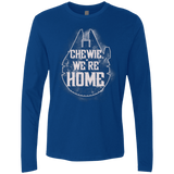 T-Shirts Royal / Small We're Home Men's Premium Long Sleeve