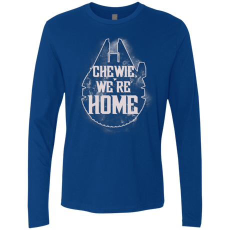 T-Shirts Royal / Small We're Home Men's Premium Long Sleeve