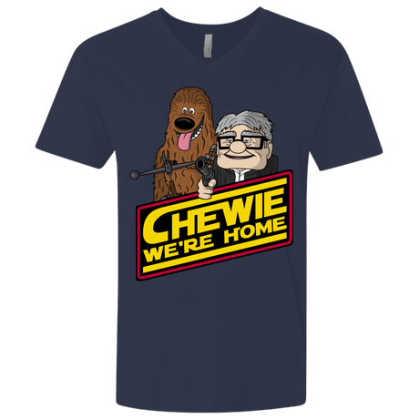 T-Shirts Midnight Navy / X-Small We're home Men's Premium V-Neck