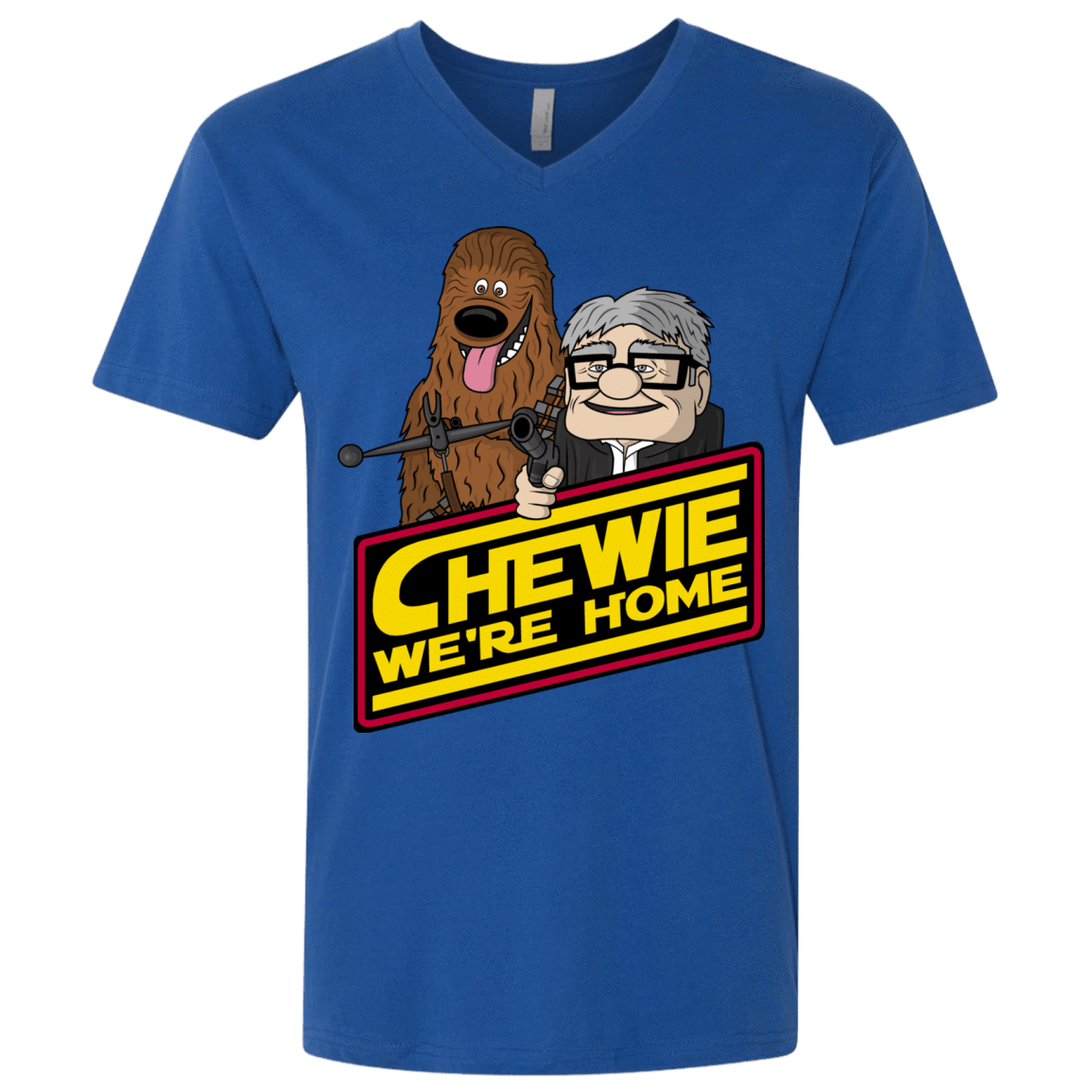 T-Shirts Royal / X-Small We're home Men's Premium V-Neck