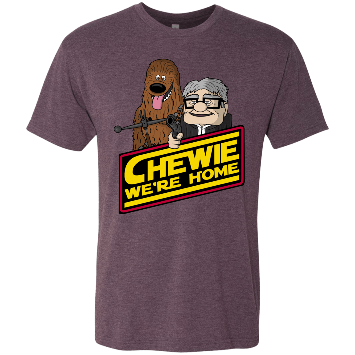 T-Shirts Vintage Purple / S We're home Men's Triblend T-Shirt