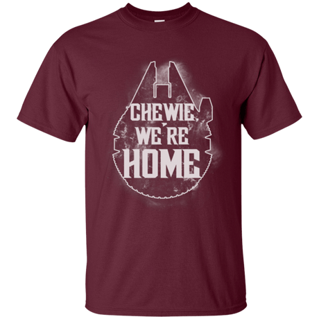 T-Shirts Maroon / Small We're Home T-Shirt