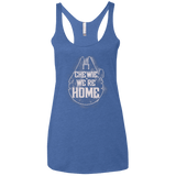 T-Shirts Vintage Royal / X-Small We're Home Women's Triblend Racerback Tank
