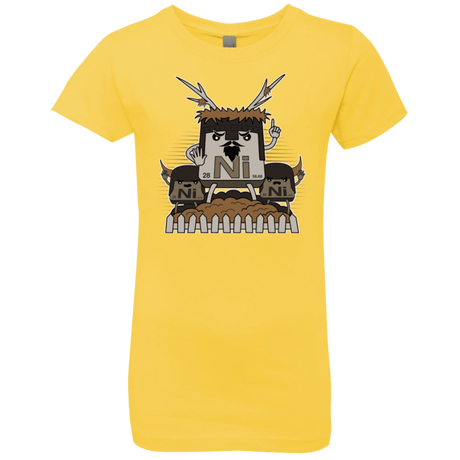 T-Shirts Vibrant Yellow / YXS We want chemistry Girls Premium T-Shirt