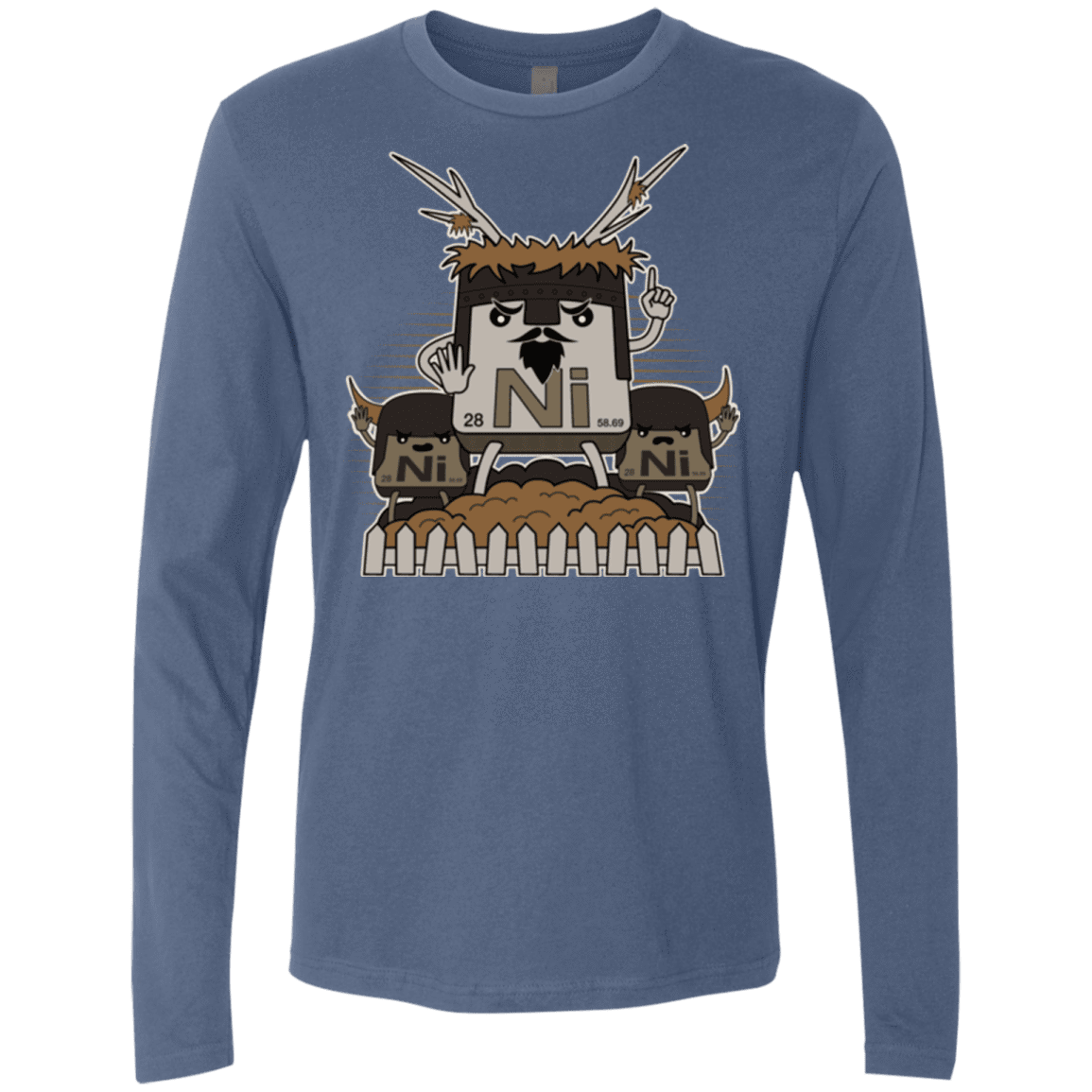 T-Shirts Indigo / Small We want chemistry Men's Premium Long Sleeve