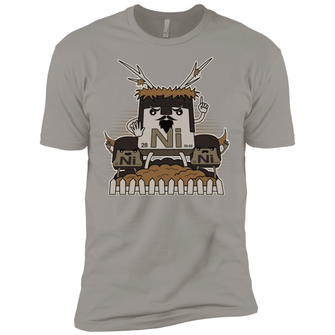 T-Shirts Light Grey / X-Small We want chemistry Men's Premium T-Shirt