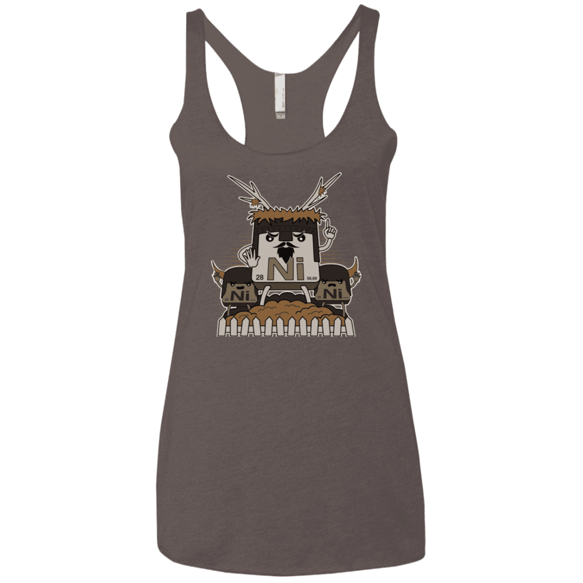 T-Shirts Macchiato / X-Small We want chemistry Women's Triblend Racerback Tank