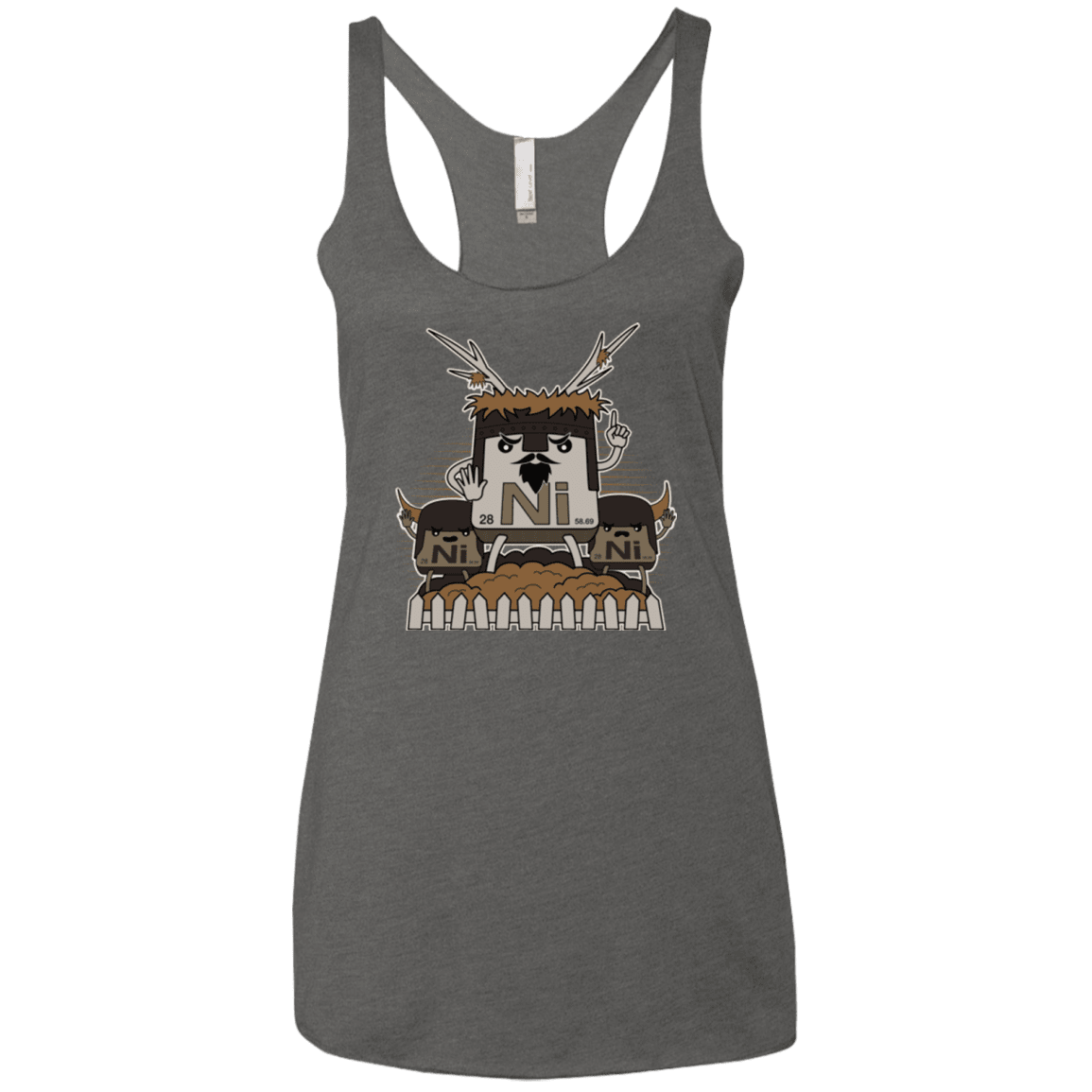 T-Shirts Premium Heather / X-Small We want chemistry Women's Triblend Racerback Tank