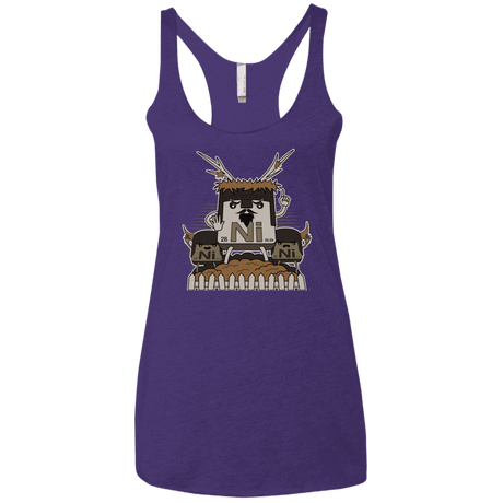 T-Shirts Purple / X-Small We want chemistry Women's Triblend Racerback Tank
