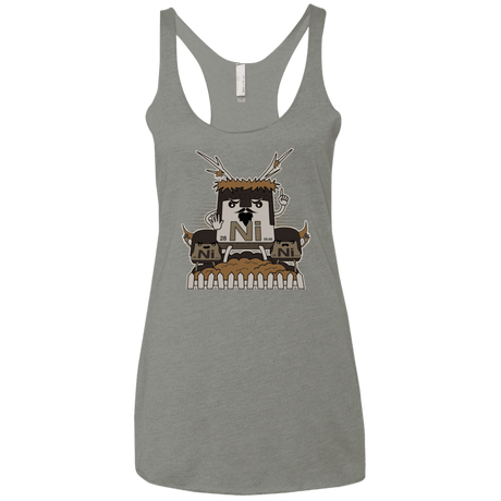 T-Shirts Venetian Grey / X-Small We want chemistry Women's Triblend Racerback Tank